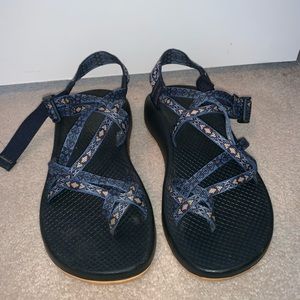 blue Chaco sandals